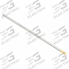 WESTWARD Tungsten Electrode: 1.5% Lanthanated, 3/32 in x 7 in, Gold, EWLa-1.5, 3 PK (MPN 31GH57). Key specifications — attr31228: WESTWARD; attr31232: 7 in; attr31229: EWLa-1.5; attr31235: AC/DC; attr31238: Gold.