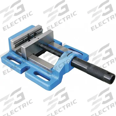 Dayton Machine Vise: 4 3/4 in Jaw Face Wd, 4 1/2 in Max Jaw Opening, 1 1/2 in Throat Dp - 3-Way Drill Press Vises