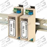 OMEGA Signal Conditioner: DIN Rail Mounting, 42 mm Overall Dp, 96 mm Overall Ht, 27 mm Overall Wd (MPN DRC-4710). Key specifications — Brand: OMEGA; Manufacturer Part Number: DRC-4710; Mounting Style: DIN Rail.
