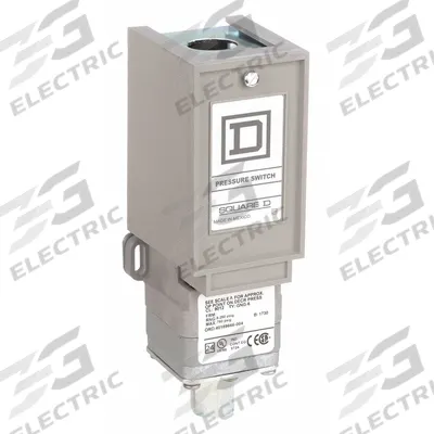 TELEMECANIQUE SENSORS Pressure Switch: 5 psi – 250 psi, 9012G Series - General Purpose Machine Tool Pressure Switches