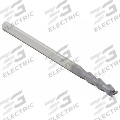 WIDIA HANITA Square End Mill: Carbide, TiAlN Coated, 3 Flute, 1/8" Mill Dia, 1/2" LOC - General Purpose Carbide Square End Mills