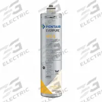 EVERPURE Quick-Connect Water Filter: 0.2 micron, 2.5 gpm, 14 1/2 in Overall Ht, 15,000 gal, 6 PK (MPN EV969237). Key specifications