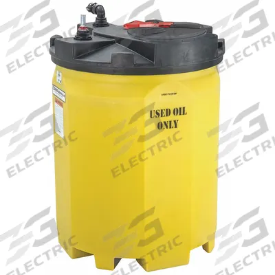 SNYDER INDUSTRIES Storage Tank: 360 gal Capacity, 59 in Overall Ht - Bulk Used-Oil Storage Tanks