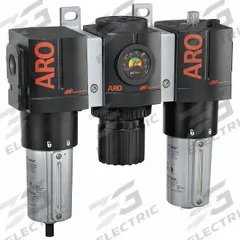 ARO Filter/Regulator/Lubricator: 1/2 in NPT, 150 cfm, 250 psi Max Op Pressure, 5 micron, 2000 Series (MPN C38341-810). Key specifications — attr109588: 2000; attr109524: ARO.