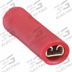 GRAINGER Wire Disconnect: Female Socket, Red, Vinyl, Full Coverage, 22 AWG – 16 AWG Wire Size (MPN 24C882). Key specifications — Brand: GRAINGER; Manufacturer Part Number: 24C882.