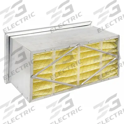 GRAINGER Rigid Cell Air Filter: 12 in x 24 in x 12 in, Synthetic, Single Header - MERV 14 Rigid Cell Air Filters