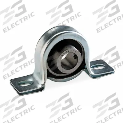 Dayton Pillow Block Bearing: 1 in Bore, Steel, Set Screws, 1 3/16 in Shaft Ht - Stamped Steel Pillow Block Ball Bearings