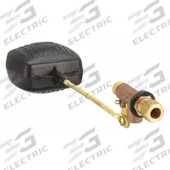 WATTS Float Valve Assembly: For Water Media, Straight Valve Body, Rectangular, Bulkhead, Bronze, Adj (MPN C1/4TF-1). Key specifications — Mounting: Bulkhead; Arm Adjustability: Adjustable; Brand: WATTS; Connection Type - Side 1: Compression; Connection Type - Side 2: Compression; Flow Rate: 1.5 gpm @ 50 psi; For Media: Water; Valve Series: C1/4TF-1.