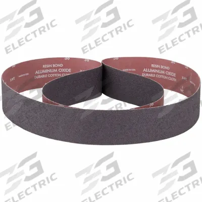 NORTON Sanding Belt: 3 in W x 90 in L, Aluminum Oxide, 36 Grit, X Wt Cotton Backing - General Purpose Sanding Belts for Carbon Steel & Soft Metals