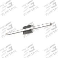 Barlow 18" LED Vanity: Chrome, 1,037 lm_1,800 lm, 3000K, 20 W, 120V AC, Dimmable, 18 in Lg, 2 in Wd (MPN BARV1803L30D1PC). Key specifications — Mounting Location: Wall; For Bulb Type: Integrated LED; Brand: AFX INC.; Voltage: 120V AC; Color Temperature: 3000K; Housing Finish/Housing Color (Broad): Chrome.