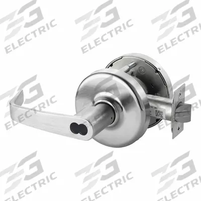 CORBIN Door Lockset: Classroom Lever Locksets, Chrome, ADA Compliant