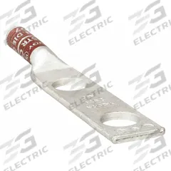 Compression Lug: For 2 AWG, Stranded Wire, 1/2 in Stud Size, Long, Copper Barrel (MPN YA2C2N). Key specifications — Inspection Hole: No; For Wire Type: Stranded; For Wire Sizes: 2 AWG; Brand: BURNDY; Manufacturer Part Number: YA2C2N.