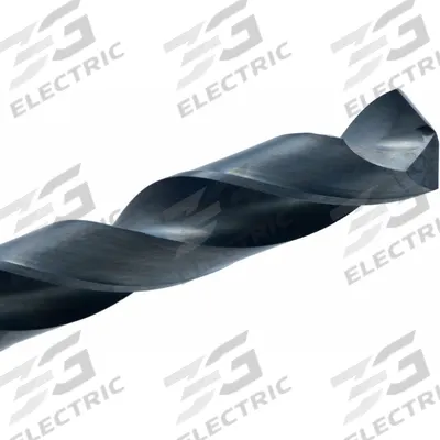 CLEVELAND Jobber Length Drill Bit: #11, 135° Split Point, Black Oxide Cobalt - Short-Flute Cobalt Jobber-Length Drill Bits