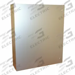 HAMMOND Electrical Enclosure: 316 Stainless Steel, 36 in x 30 in x 8 in, NEMA 12/13/3R/4/4X, Hinged (MPN EN4SD36308S16). Key specifications — Brand: HAMMOND; Closure Method: 1/4-Turn Latch; Enclosure Material: 316 Stainless Steel; Knockouts: Not Included.
