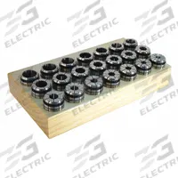 TECHNIKS Collet Set: TG100, 3/8 in to 1 in Collet Size Range, 21 Pc (MPN 04010-21S). Key specifications — attr1033128: TECHNIKS; attr1038750: Standard; attr1038755: Inch.