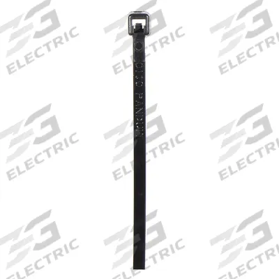 PANDUIT Cable Tie: 4 in Nominal Lg, 4 in Nominal Max. Bundle Dia., 0.1 in Wd, Outdoor Use - All Purpose Nylon Cable Ties