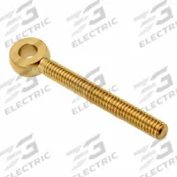 AMPG Fixed Rod End: Brass, Plain, 3 in Hole Center-to-End Lg, Right Hand, 3/8"-16 Thread Size (MPN ZEB94-BR). Key specifications — attr952243: AMPG.