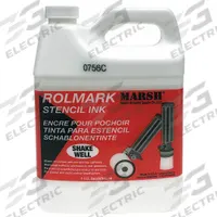 MARSH Stencil Ink: White, 32 oz Container Size, Water Resistant (MPN 20923). Key specifications — Color: White; Brand: MARSH.