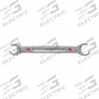 MILWAUKEE Flare Nut Wrench: Chrome Vanadium Steel, Chrome, 1/4 in_5/16 in Head Size (MPN 45-96-8300). Key specifications — attr309723: No; attr309730: Chrome; attr309729: Chrome Vanadium Steel; attr324937: MILWAUKEE.