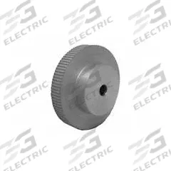 APPROVED VENDOR Timing Pulley: Trapezoidal, Fixed, For MXL Timing Belt Section, For 1/4 in Belt Wd (MPN 100MP025-6A4). Key specifications — attr1328229: APPROVED VENDOR; attr1328272: Trapezoidal; attr1328235: Anodized.