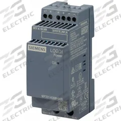 SIEMENS Stabilized Power Supply: DIN Rail, 31.2 W Output Power - Rated, 1.3 A Current - Output (MPN 6EP33316SB000AY0). Key specifications — attr1044898: Single; attr1044874: Plastic; attr1044879: 100 to 240V AC; attr211400: SIEMENS.