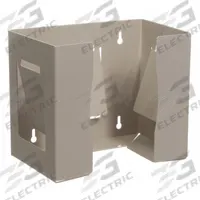 Protection Dispenser: Wall, 12 1/4 in x 7 5/8 in x 10 1/8 in, ABS, Tan (MPN PD100-0212). Key specifications — Dispensing Method: Open Front and Open Top; Mounting Location: Wall; Material: ABS; Dispenser Capacity: 1 Box; Products Dispensed: Shoe Covers (Boxed); Dispenser Style: Tray; Brand: BOWMAN DISPENSERS.