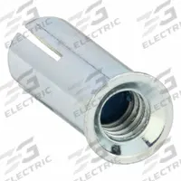 APPROVED VENDOR Drop-In Anchor: 1/4"-20 Thread Size, 1 in Overall Lg, 3/8 in Dia, Steel, 100 PK (MPN U30577.025.0001). Key specifications — Thread Type: Coarse; Brand: APPROVED VENDOR.
