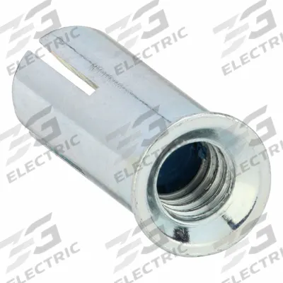 APPROVED VENDOR Drop-In Anchor: 1/4"-20 Thread Size, 1 in Overall Lg, 3/8 in Dia, Steel - Drop-In Anchors