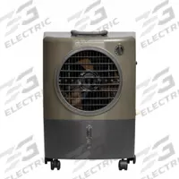 HESSAIRE Portable Evaporative Cooler: 500 sq ft, 5-15P, 115V AC, 28 in x 10 in x 20 in (MPN MC18V). Key specifications — attr1152013: 2; attr1151993: HESSAIRE.