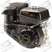 KOHLER Gasoline Engine: Series Command PRO® Series, 10.5 lb-ft Gross Torque, 7 hp Horsepower, 3/4 in (MPN PA-CH270-3152). Key specifications — Muffler: Yes; Start Type: Recoil; Shaft Diameter: 3/4 in; Shaft Configuration: Drilled and Tapped 1.125" Deep X 5/16 24 UNF; Manufacturer Part Number: PA-CH270-3152.