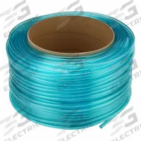 PARKER Tubing: Polyurethane, ID 10 mm, OD 12 mm, 500 ft Lg, Blue (MPN 95UM-12X2-TBL-0500). Key specifications — Hardness: Shore A 90 to 95; Maximum Operating Pressure: 150 psi @ 180°F; System of Measurement: Metric; Color: Blue.