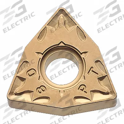 KYOCERA Turning Insert: WNMG433PT CA525 - Trigon (W) Indexable Turning Inserts