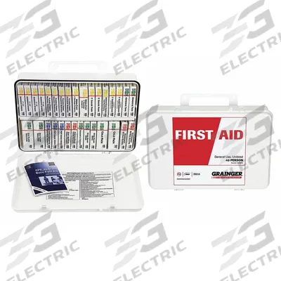 FIRST AID ONLY First Aid Kit and Housing: 211 Components, ANSI/ISEA Z308.1-2015, Type III - General Purpose ANSI First Aid Kits