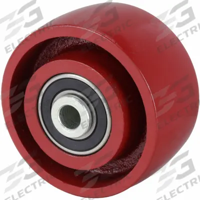 APPROVED VENDOR Caster Wheel: 6 in Wheel Dia., 2 in Wheel Wd, Iron, 1,400 lb Load Rating - Iron Tread Wheels