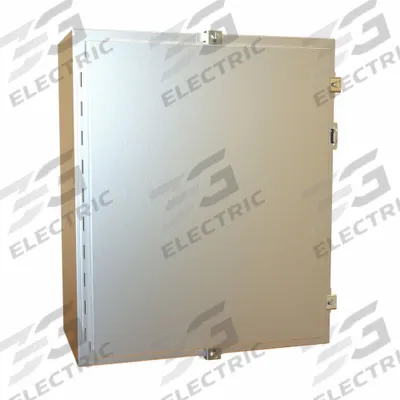 HAMMOND Electrical Enclosure: Stainless Steel, 24 in x 20 in x 10 in, NEMA 12/13/3R/4/4X - Stainless Steel Enclosures