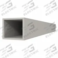 HADRIAN Panel Post: Anodized, 120 in Ht, 1 3/4 in Wd, 1 3/4 in Thick, 1 3/4 in Overall Dp (MPN 604400). Key specifications — Brand: HADRIAN; Finish/Texture: Anodized.
