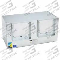 In-Line Ceiling Exhaust Fan: 827 cfm @ 0.100 in SP, Square Duct, 8 in x 8 in, 352 W, 1 Speeds (MPN 60KU37). Key specifications — Brand: DAYTON; Discharge Direction: Horizontal/Vertical; Number of Speeds: 1; Nominal Voltage: 115V AC - Single Phase.