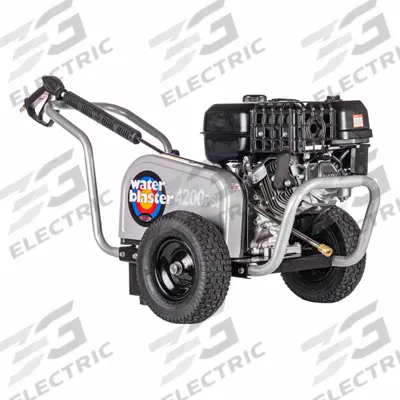 SIMPSON Gas-Powered Pressure Washer: Heavy Duty, Cart, 4,200 psi, 4 gpm - Cold Water Pressure Washers