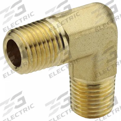 PARKER Metal Pipe Elbow: 90° Elbow, 1/2 in x 1/2 in - Threaded High-Pressure Pipe Fittings