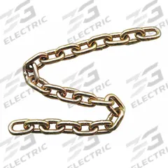DAYTON Straight Chain: 5/16 in Chain Trade Size, 70 Chain Grade, Alloy Steel, Straight, Welded (MPN 1DJR9). Key specifications — Brand: DAYTON.