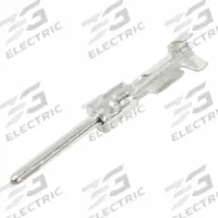 VE Crimp Contact: Sure-Seal, #16, Male, 18 to 14 AWG, Crimp, Tin, Copper Alloy, 15 A Current Rating (MPN 030-2271-000). Key specifications — Connection Type: Crimp; Contact Size: #16; Product Packaging Form: Loose Contact; Brand: SURE-SEAL CONNECTIONS; Pole Material: Copper Alloy; Wire Size: 18 to 14 AWG; Compatible with Series: Sure-Seal; Contact Gender: Male.