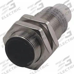 EATON Inductive Cylindrical Proximity Sensor: Built-in Connector, Unshielded, 3 Wires, 4 - Pin Micro (MPN E57PS-18UNC8-Q). Key specifications — Brand: EATON; AC Supply Voltage Rating: Not Rated; DC Supply Voltage Rating: 10-48V DC.