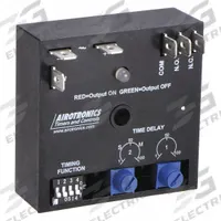 AIROTRONICS Multi-Function Encapsulated Timing Relay: Surface Mounted, 230V AC, 10 A (MPN MC2003601H). Key specifications — attr866847: Repeat Cycle On/Off Delay; attr866854: Surface; attr866861: 230V AC; attr866841: AIROTRONICS.