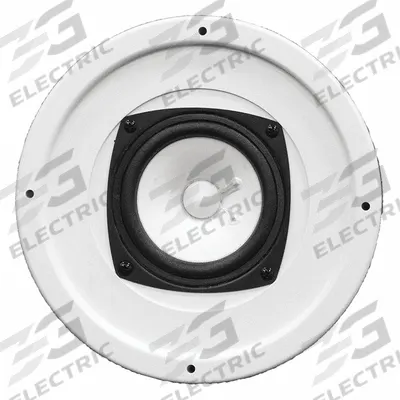 SOUNDTUBE Speaker: Passive, 2-Way, 8 ohm Impedance, 8 1/4 in Overall Wd - Ceiling-Mount Speakers