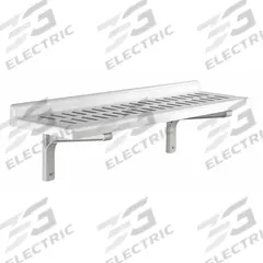 CAMSHELVING PREMIUM Wall Shelf Kit: Solid Shelf, 48 in x 14 in x 13 1/2 in, Gray (MPN EACSWS1448VK480). Key specifications — Color: Gray; Shelf Style: Solid; Includes Mounting Hardware: Yes; Brand: CAMSHELVING PREMIUM.