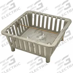 ZURN Drain Bucket: Aluminum, 8 7/8 in Overall Wd, 3 5/8 in Overall Ht, Unfinished, Drop-In (MPN P1900-23-Alum). Key specifications — Brand: ZURN; Finish: Unfinished; Color: Silver; Material: Aluminum; Connection Type: Drop-In; Grate Surface Style: Slotted; Product Type: Drain Bucket.