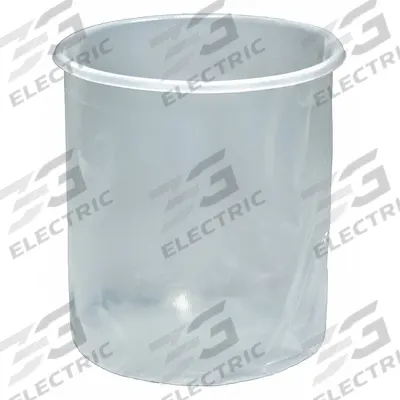APPROVED VENDOR Pail Liner: 11 1/4 in Overall Dia, Natural, LDPE, FDA Approved - Bucket Liners