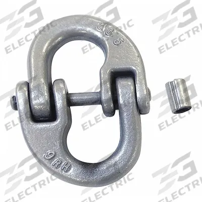 CROSBY Connecting Link: 100 Grade, 3/8 in Trade Size, 3/8 in Compatible Chain Trade Size - Lifting Connecting Links