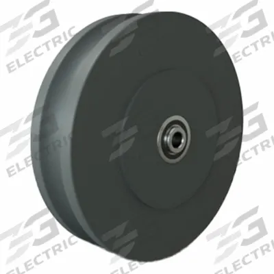 HAMILTON Track Wheel: 8 in Wheel Dia., 2 in Wheel Wd, 1,700 lb Load Capacity - U-Groove Wheels