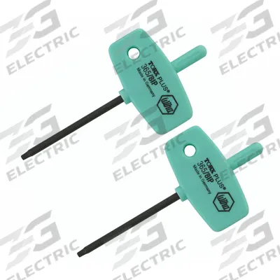 WIHA Torx and Torx Plus Keys: 2 Tips, Torx Plus, IP10 Tip Size - Rapid-Twist Torx & Torx Plus Keys
